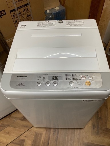 2017年製　Panasonic 5kg 洗濯機
