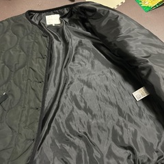 レディースジャケット黒の画像