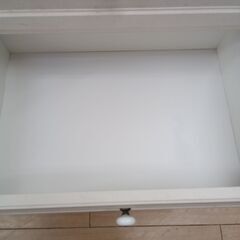 ★ジモティ割あり★ ユーアイ 食器棚 カントリー調 H179×D43.5×W88.4 クリーニング済み TK3986の画像
