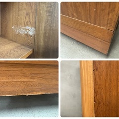 木製 スライド式本棚 志水木工の画像