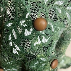 TOSD 花柄レース 半袖シャツ の画像