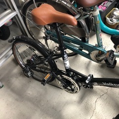 折りたたみ自転車の画像