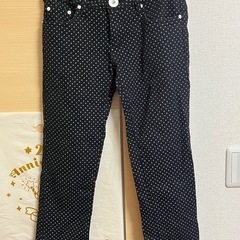 ドッド柄パンツ　L size