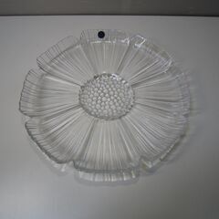 ロイヤルコペンハーゲン   クリスタル 皿 お花 　Royal ...