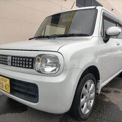 アルト ラパン 10th(10周年)アニバ車 H24年 4WD 検2年付 20万km ETC    純正カーナビCD 純正アルミ 禁煙車 試乗可能 美車の画像