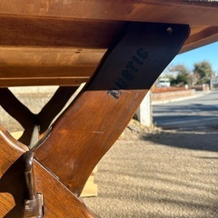 カリモク ルスティック ダイニング テーブル