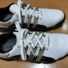 アディダス　ゴルフシューズ　２７cm（インソール不要なら1700...