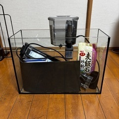 オールガラス水槽 他セット品
