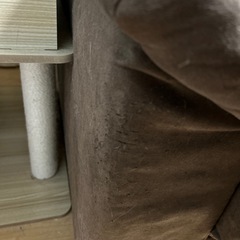 IKEA イケア ソファ ブラウン 2人がけの画像