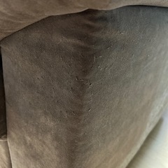IKEA イケア ソファ ブラウン 2人がけの画像
