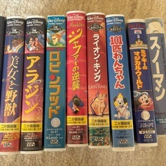 VHS ビデオ　ディズニー&α　 9本セット