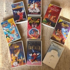 VHS ビデオ　ディズニー&α　 9本セットの画像