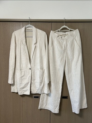 【イタリア製 高級】トランジットパーサッチ TRANSIT PAR-SUCH  セットアップ テーラードジャケット Mサイズ相当