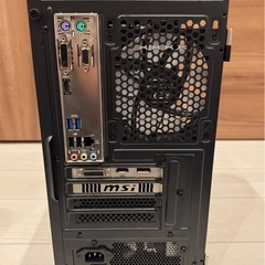 自作ゲーミングPC i3 10105F MSI GTX1060 メモリ16GB Windows10 ANTEC ASUSの画像