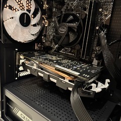 自作ゲーミングPC i3 10105F MSI GTX1060 メモリ16GB Windows10 ANTEC ASUSの画像