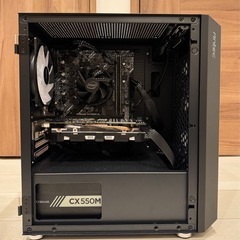 自作ゲーミングPC i3 10105F MSI GTX1060 メモリ16GB Windows10 ANTEC ASUSの画像