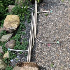 物干し竿　組み立て式　二段