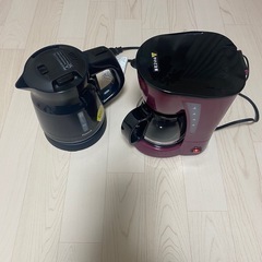ケトル、コーヒーメーカー