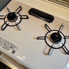 お話中受付停止【コンロ奥ラック付】パロマ都市ガス用ガスコンロ