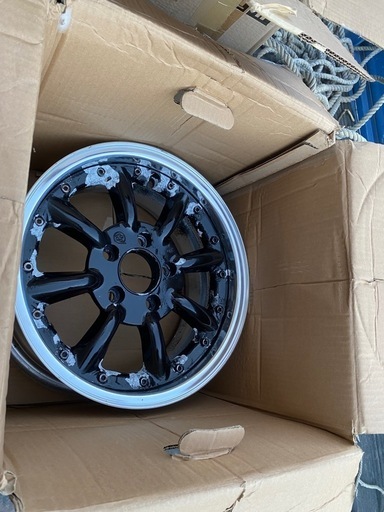 ワタナベ　ホイール　15インチ　4本　スピードスター　5穴