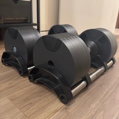 ダンベル 可変式 MAX20kg 2個セットの画像