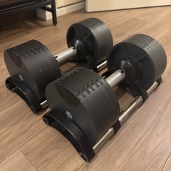 ダンベル 可変式 MAX20kg 2個セットの画像