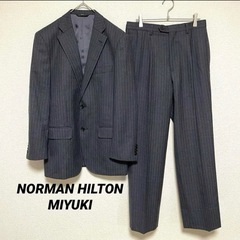 iz534 HILTON ノーマンヒルトン×ミユキ生地/スーツ/...