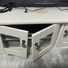 ［取引中］テレビ台　ホワイト　組立済の画像