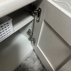 ［取引中］テレビ台　ホワイト　組立済の画像
