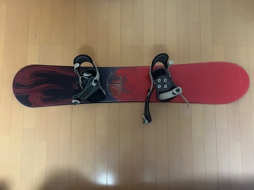スノーボード　スノボ　ビンディング付き　148cm