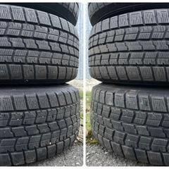 バリ溝 GOOD YEAR ICE NAVI7 グッドイヤーアイスナビセブン 195/65R15 91Q スタッドレス 冬タイヤの画像
