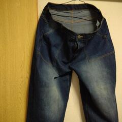  レディース  デニムワイドパンツ  3L 