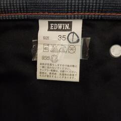週末値下げ‼️美品)エドウィン　デニムウォームパンツの画像