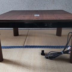 折りたたみこたつ、正方形、縦横75cm【徳島市で手渡し】