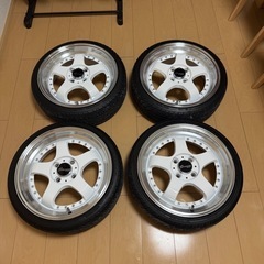 WORK MEISTER M1 3PIECE 19インチ 10J -14 11.5J-46 PCD5-100 (れ)  橋本のタイヤ、ホイールの中古あげます・譲ります｜ジモティーで不用品の処分