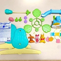 【美品現行品】　くまのプーさん えらべる回転6WAYジムにへんしんメリーの画像