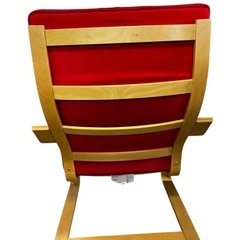 NO.2114《お値下げ中!!》 IKEA ポエング パーソナルチェア ハイバックチェア 家具 椅子 中古の画像
