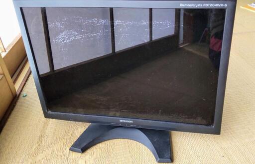 三菱 RDT204WM-S ディスプレイ★ジャンク★20.1インチ