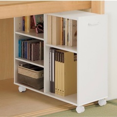 押入れ収納　ニトリ　マルチラック(キャスター付き)の画像