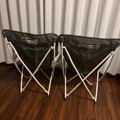 コールマン　椅子　2脚セットの画像