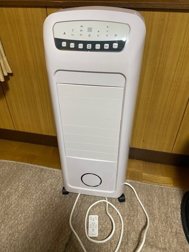 【美品】2020年製　ヒート\u0026クール　温冷風扇 加湿機能付き