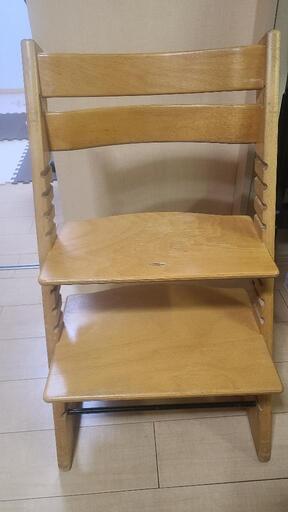 名チェア　STOKKEベビーチェア　ハイチェア