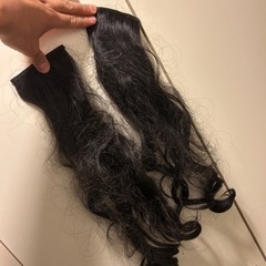 髪の毛のボリュームを上げる付け毛、差し上げます。