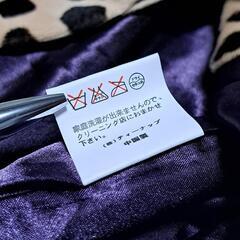 Didi by florence ヒョウ柄コート M ポケット付 ボタンダウンの画像