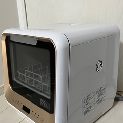 【取引中】siroca シロカ PDW-5D 食洗機 食器洗い乾燥機 工事不要 少人数向けの画像