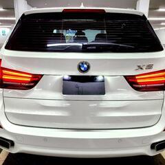 滋賀！X5Msportsサンルーフ茶皮35d！車検長！carplay、AndroidAUTO対応！の画像