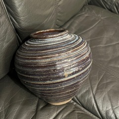 骨董品　壺　焼き物　和風　花瓶