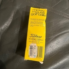アンティーク　ゴルフボール　ミッキーの画像