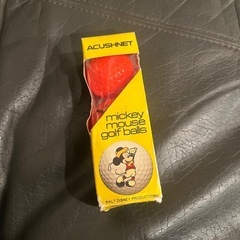アンティーク　ゴルフボール　ミッキーの画像