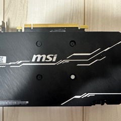 Msi GTX1660 VENTUS X5 6G OCの画像
